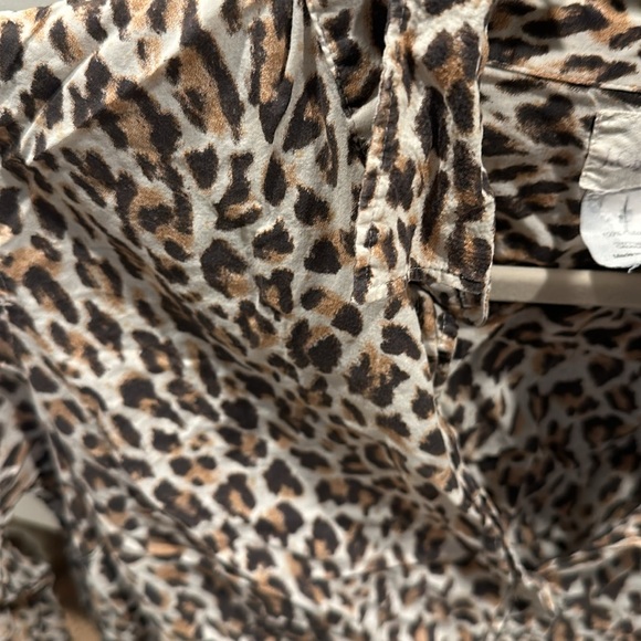 J.Crew Leopard Button Up - Picture 2 of 2